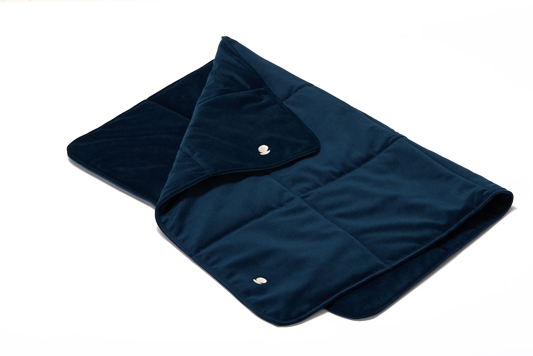 Blue Sheep Wool Blanket