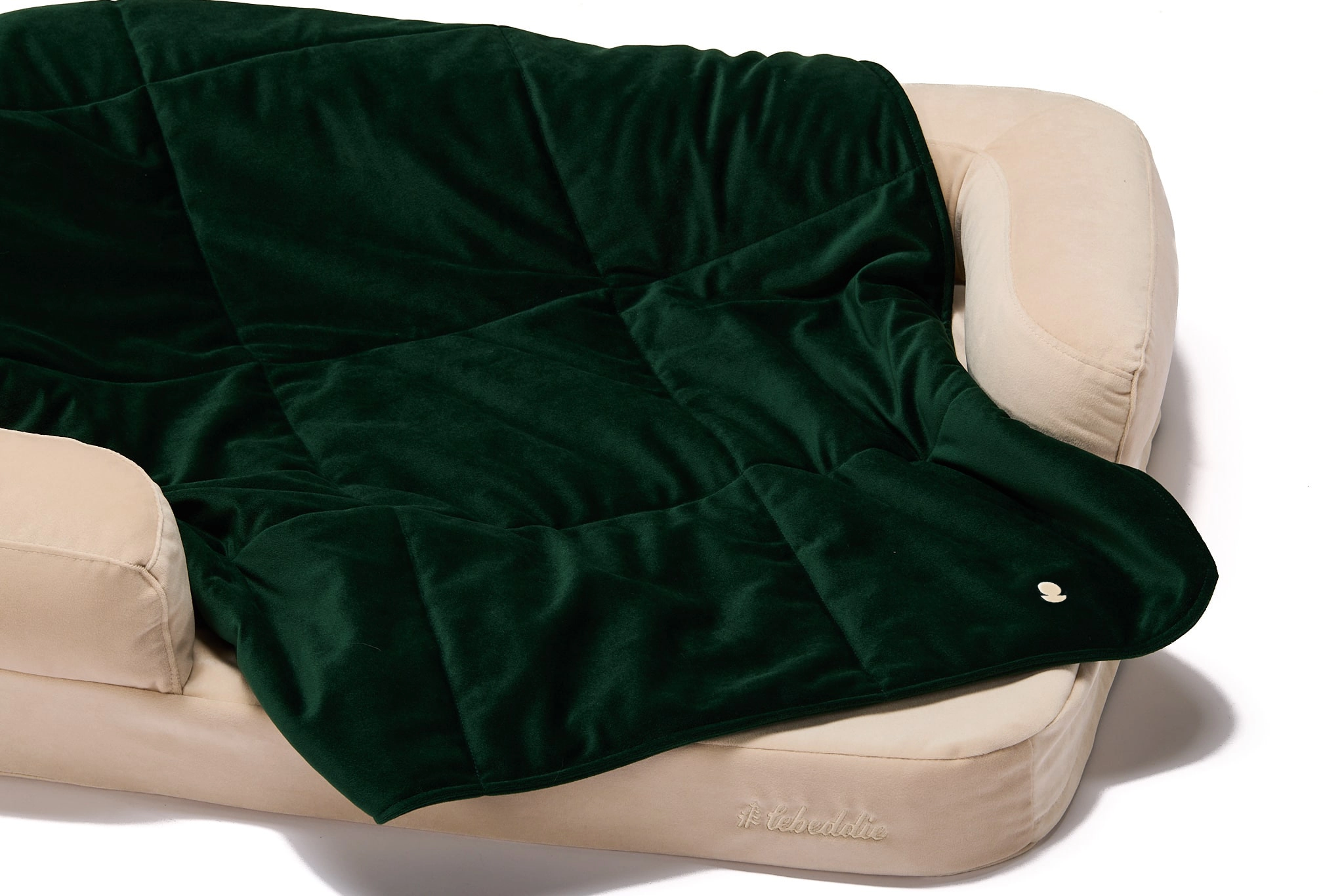 Zelená Deka s Ovčou Vlnou – Obrázok 5