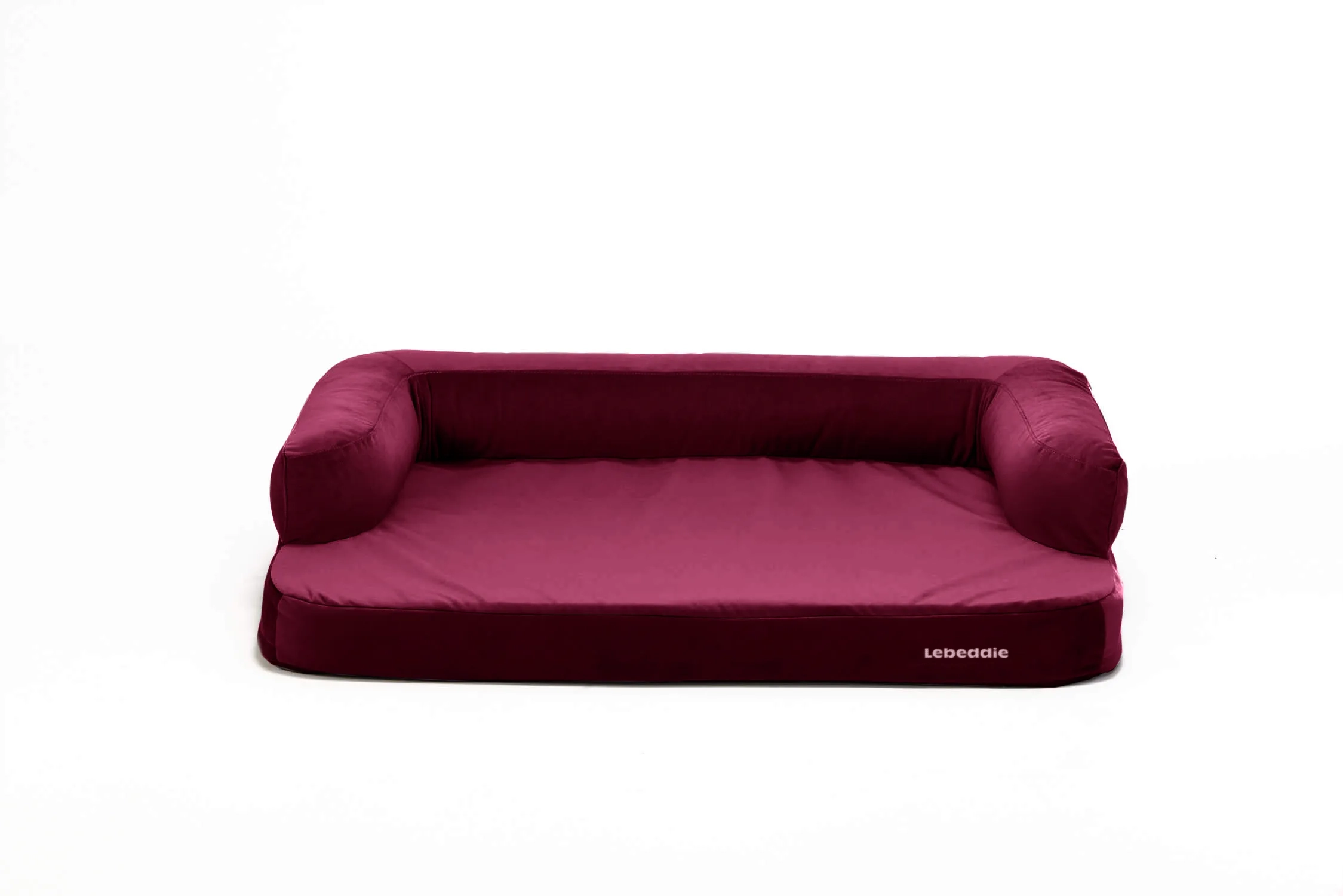 Burgundy Stretch Bed